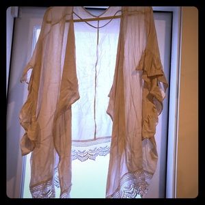 Cream kimono